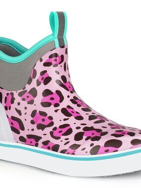 Women's Deck Boots, Seafoam-Trim Collection Waterproof Ankle Boots